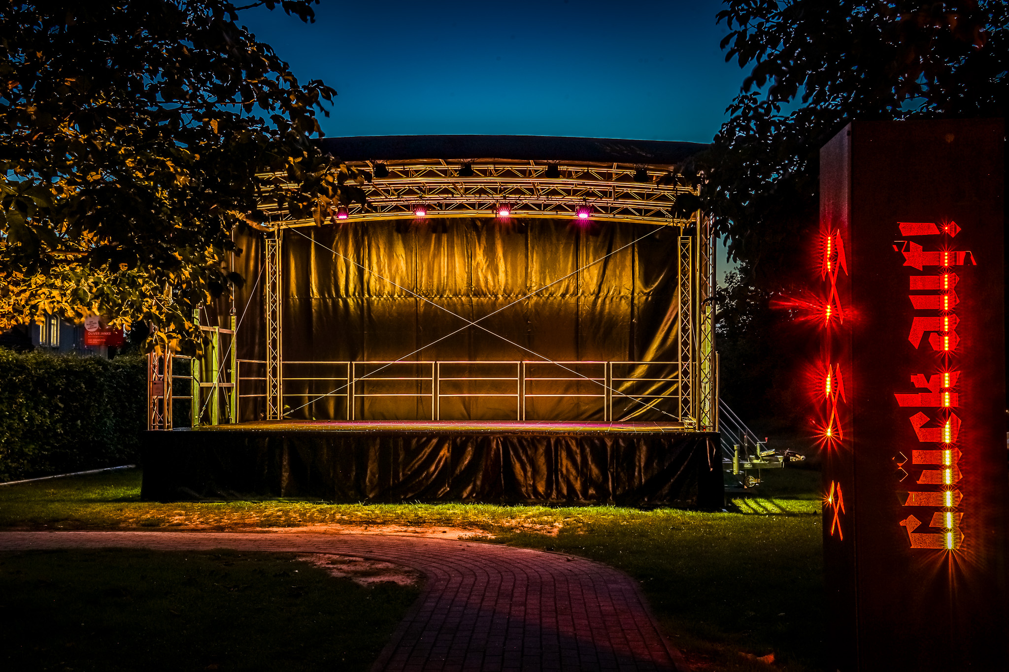 Mobile Bühne für den Erhalt der Bergbautradition und Belebung der Kulturangebote